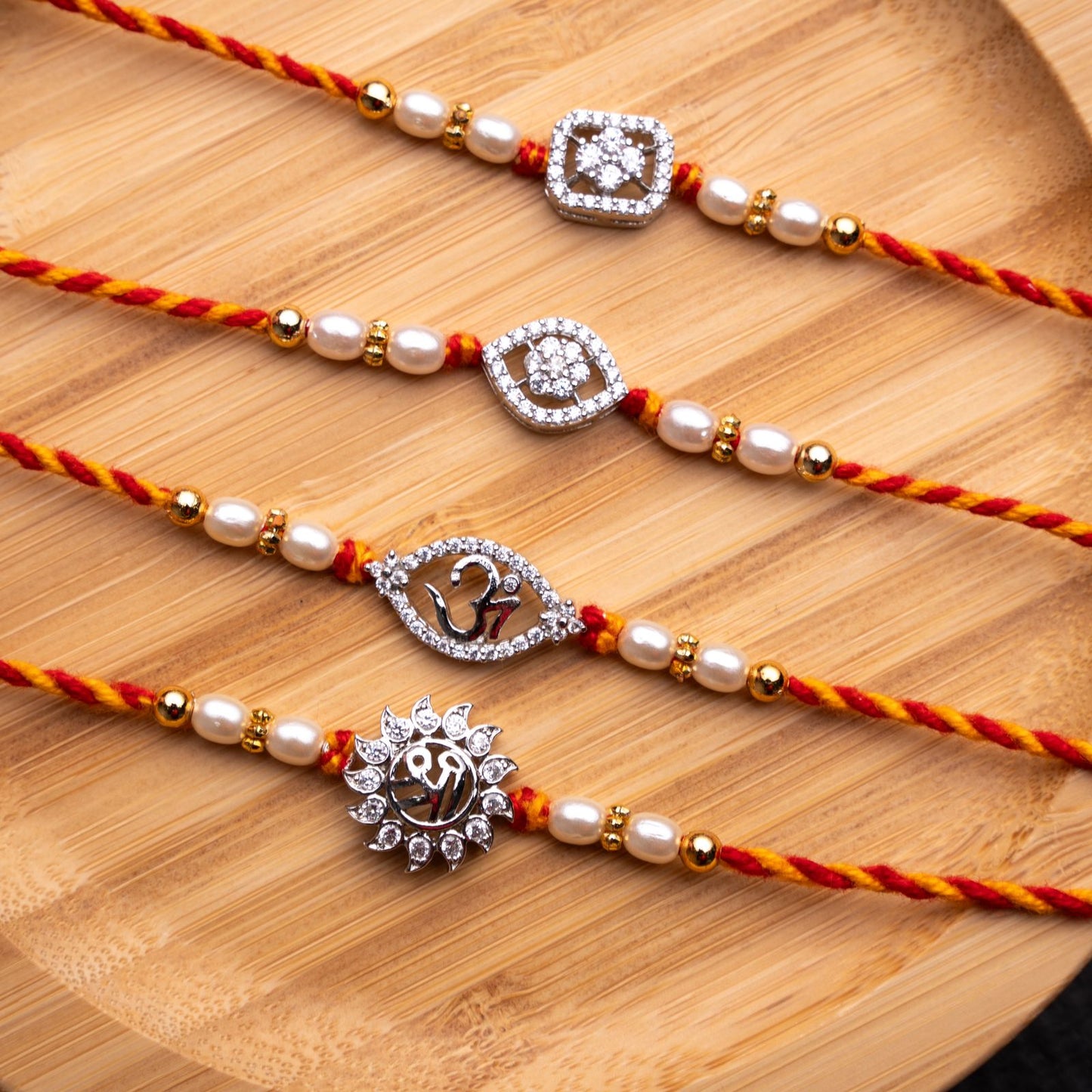 Unisex Pure Silver Rakhi