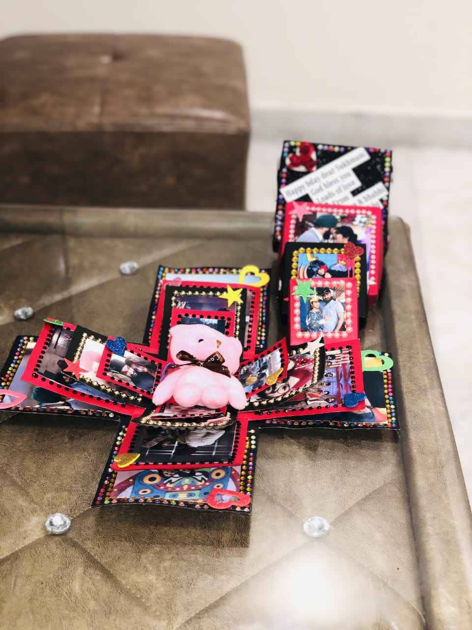 Explosion Box With Teddy