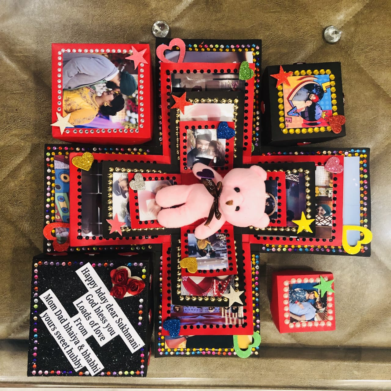 Explosion Box With Teddy