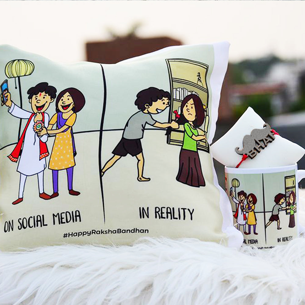 Cushion+Mug+Rakhi