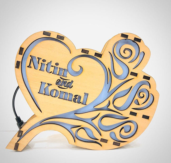 Couple Name Lamp