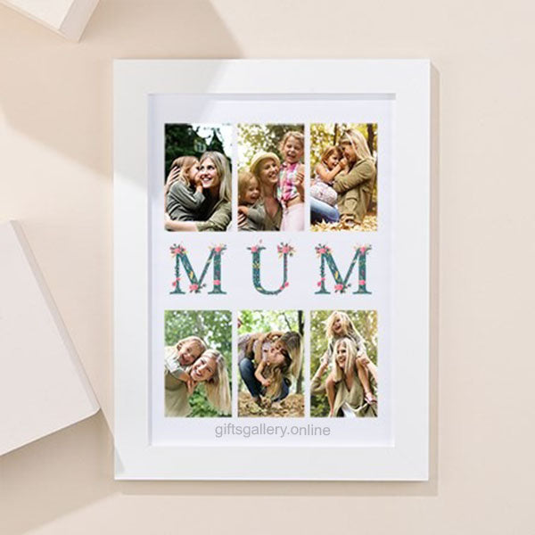 WHITE FRAME FOR MUM
