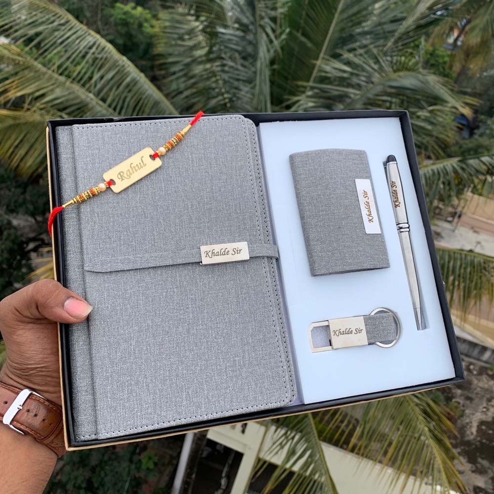 Corporate Combo 9.0 plus Acrylic Rakhi