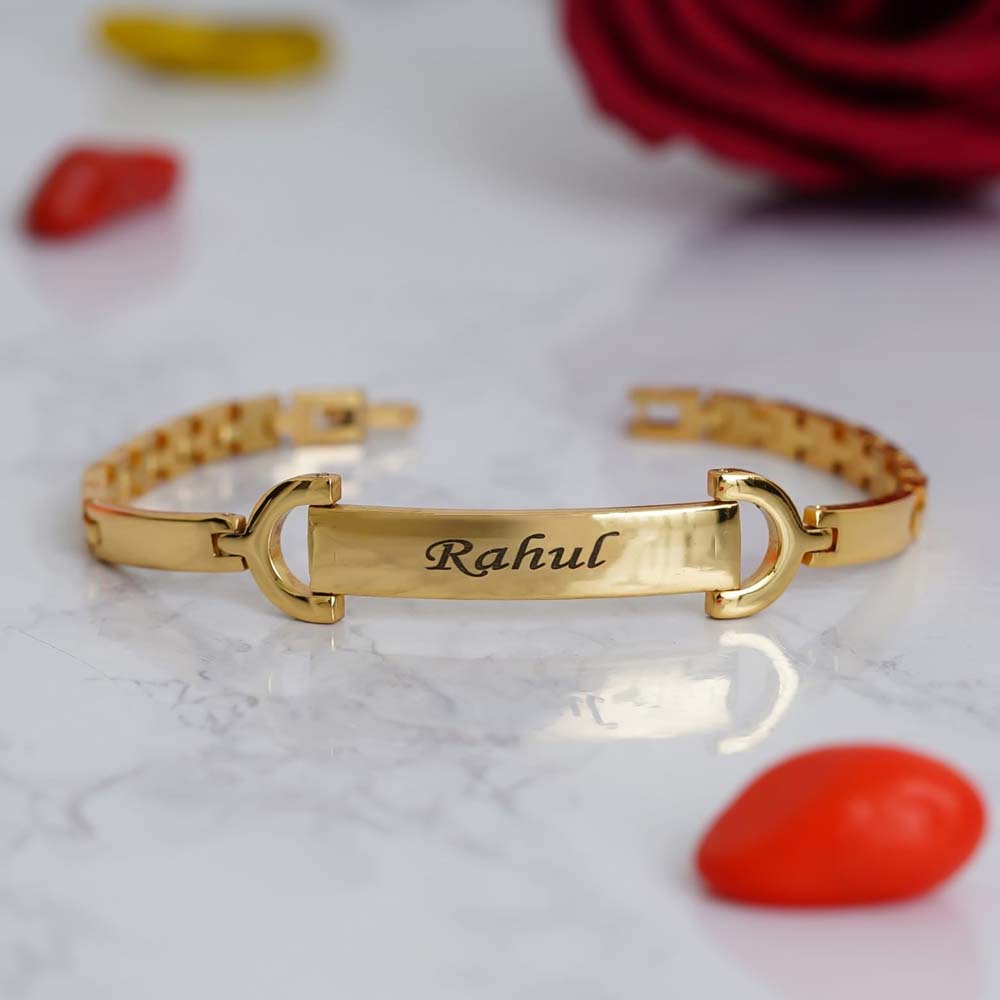 Brass Rakhi Bracelet 1.0