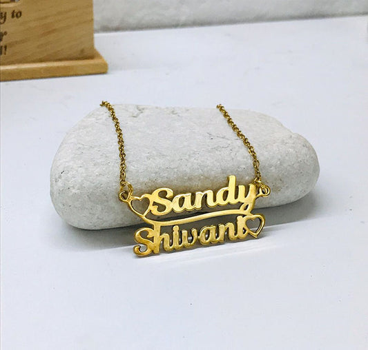 Couple Name Pendent