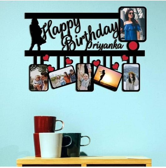 Personalized Happy Birthday Wall Frame
