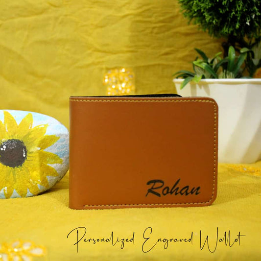 Personalized Name Engraved Wallet