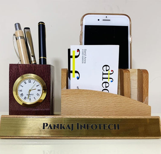 PEN AND MOBILE HOLDER