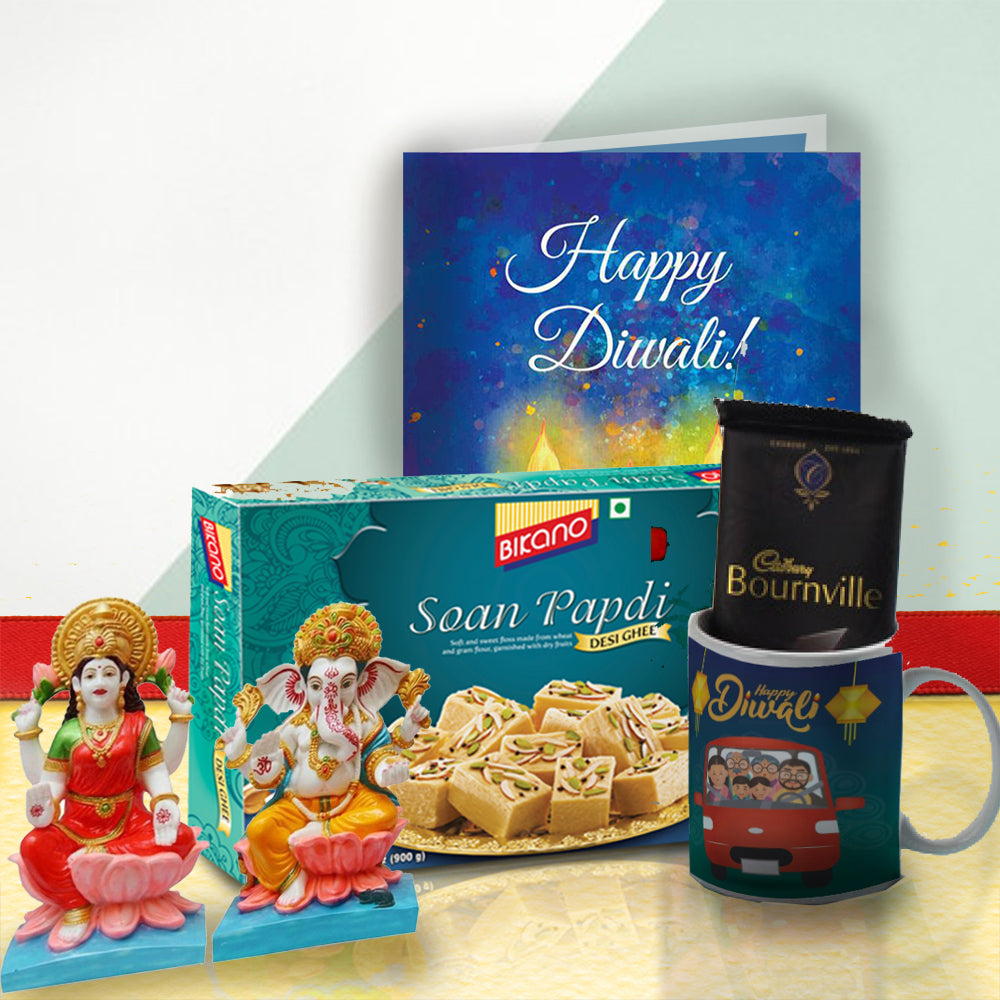 DIWALI HAMPER WITH LAXMI GANESH