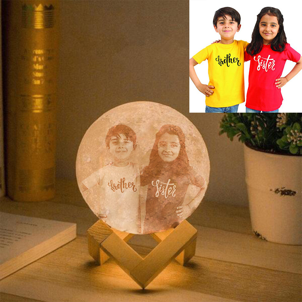 Brother Sister Special Moon Lamp