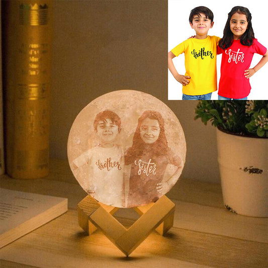 Brother Sister Special Moon Lamp