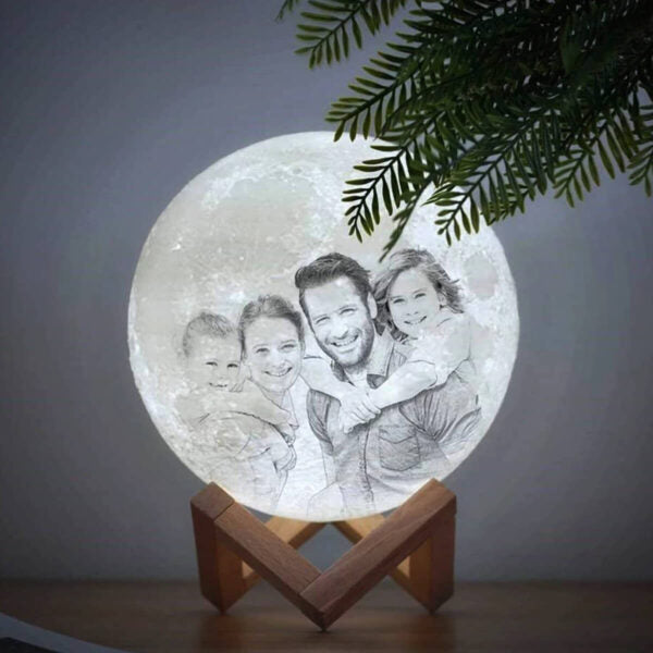 3d Led Moon Lamp Wireless