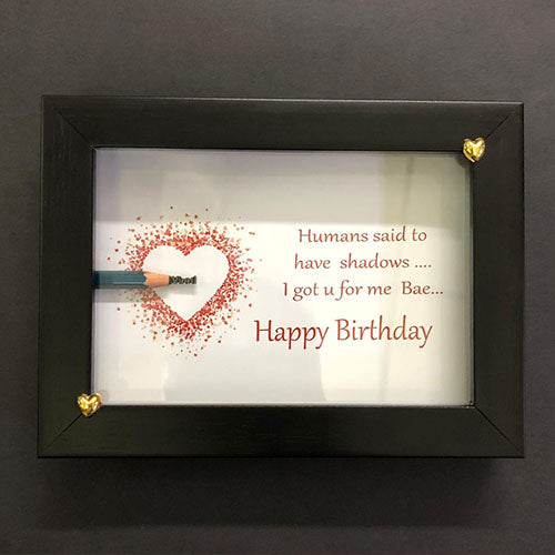 Pencil Art Frame+Quote